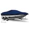 Eevelle Boat Cover DECK BOAT Walk Thru Windshield, Outboard Fits 30ft 6in L up to 102in W Navy SCDKWT30102B-NVY - alternate 1